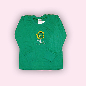 RODA VIVA CAMISETA MANGA LONGA VERDE