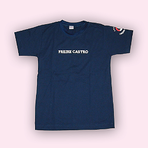 FREIRE CASTRO CAMISETA MANGA CURTA AZUL