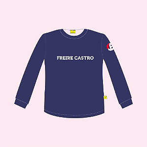 FREIRE CASTRO CAMISETA MANGA LONGA AZUL