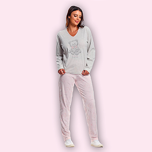 PIJAMA LONGO FEMININO - BEAR