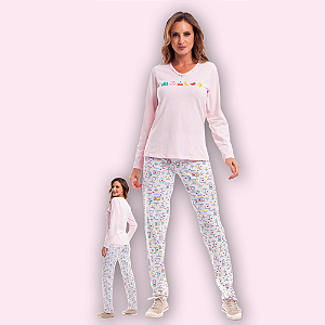 PIJAMA LONGO FEMININO - GAME