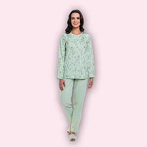 PIJAMA LONGO FEMININO - FIORELLA