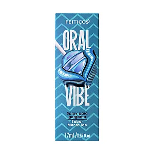 Oral Vibe Menta Ice Spray para Garganta Profunda
