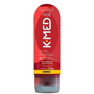Gel Lubrificante Íntimo K-MED HOT 200g