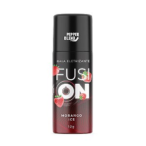 Vibrador Liquido Comestível Fusion Ice Morango 12g