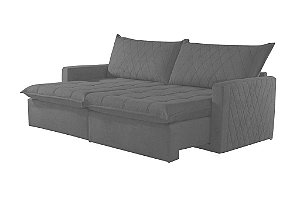 SOFA RETR SF.3730 BAURU 180 S/CX LINHO TEC 470 - EST TEIX