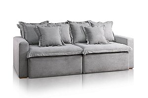 SOFA RETR SF.4520 TORINO S/CX 210 LINHO CINZA/573 - JC ESTOF