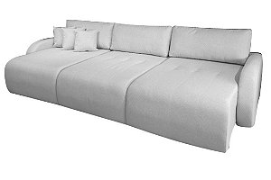 SOFA RETR OSASCO S/CX 300CM LINHO CINZA/015 - FERONI
