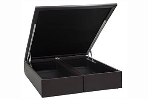 BOX BAU CASAL BI PARTIDO COM 1 TAMPO 1,38X188 KORINO MARROM