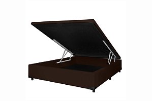 BOX BAU *138 SUEDE MARROM - UNIFLEX