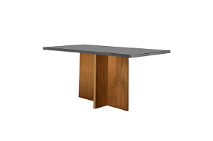 MESA LOS ANGELES 120X80 CINAM/GRAFITE - MINASPLAC