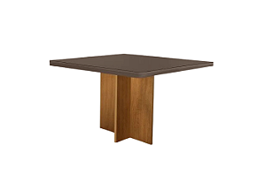 MESA LOS ANGELES 90X90 CINAM/GRAFITE - MINASPLAC