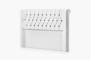 CABECEIRA QUEEN 1.60 YORK KORINO BRANCO/606 - BONAN