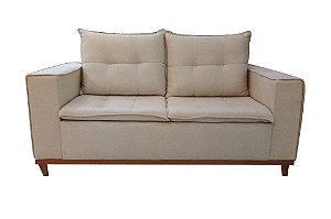 SOFA TAUBATE 200CM VELUDO CAPPUCCINO/335 - EST TEIXEIRA