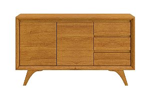 BUFFET VERTEX 2PTA 3 GAV 137CM NATURALE - MAVAULAR