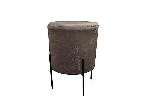 PUFF DENVER VEL MARROM - ESTOFAMART