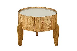 MESA CENTRO RUBI ALT 40 DIAM 58 OFF - DELINE DECOR