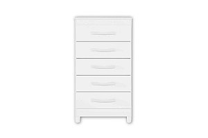 COMODA ESMERALDA 5GAV BRANCO - ALBATROZ