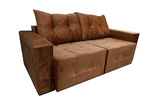 SOFA RETR SF.4820 HAWAII 185 TERRACOTA  LISO - ESTOFAMART