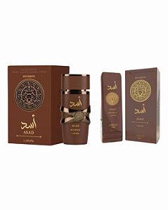 Combo Asad Bourbon Lataffa Eau de Parfum - 100ml + Asad Bourbon Isabelle Hidratante- 200ml - Masculino