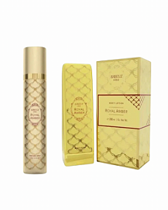 Combo Body Splash Royal Amber - Isabelle La Belle - 300ml + Royal Amber Isabelle Hidratante - 200ml - Feminino