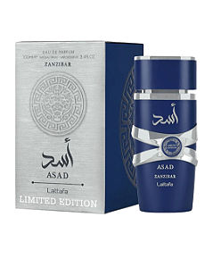 Asad Zanzibar Limited Edition Lattafa Eau de Parfum  - 100ml - Masculino