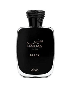 Hawas Black Eau de Parfum Rasasi - 100ml - Masculino