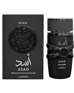 Asad Elixir Eau de Parfum Lattafa - 100ml - Masculino - LANÇAMENTO