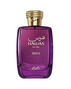 Hawas Diva Eau de Parfum Rasasi - 100ml - Feminino