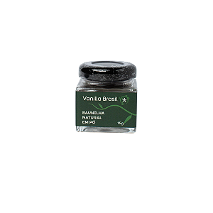 Baunilha Natural em Pó Vanilla Brasil - 15gr