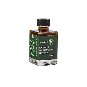 Extrato de Baunilha Natural Vanilla Brasil - 30ml