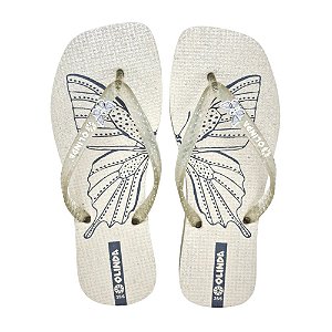 Chinelo Feminino Dubai Glitter - Olinda