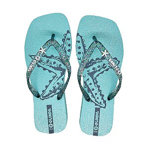 Chinelo Feminino Dubai Glitter - Olinda