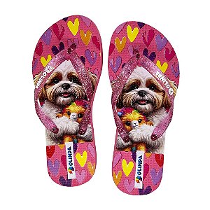 Chinelo Feminino Kids Dog - Olinda