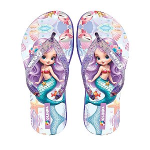 Chinelo Feminino Kids Sereia - Olinda
