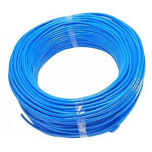 Rolo Fio Cabo Flexível 2.5mm - 100mts - Azul