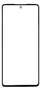 Vidro Frontal Samsung A73 5G / M53 - Com Cola Oca