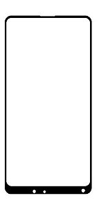 Vidro Frontal Xiaomi Mi X2 / Mi Mix 2 - Sem Cola Oca