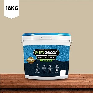 Tinta Borracha Liquida Premium Areia 18kg Euro Decor