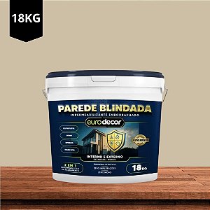 Impermeabilizante Emborrachado 18 Kg Areia Eurodecor