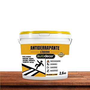 Antiderrapante para Piso 3,6 Kg Incolor Eurodecor
