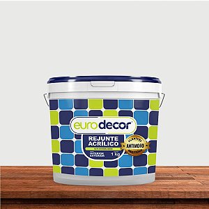 Rejunte Acrílico Eurodecor 1 Kg Branco