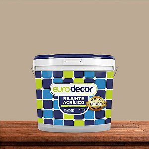 Rejunte Acrílico Eurodecor 1 Kg Bege