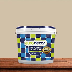 Rejunte Acrílico Eurodecor 1 Kg Palha