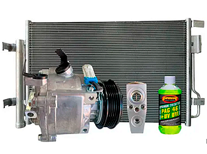 Kit de Troca do Compressor para Chevrolet Onix/Prisma/Spin 2017