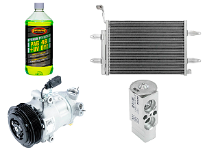 Kit Completo de Troca de Compressor para Volkswagen Fox, Gol, Up e Voyage 1.0