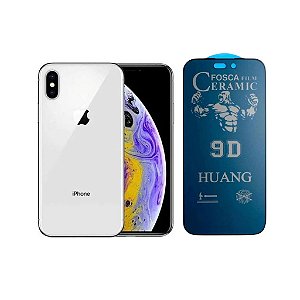 Película Cerâmica Fosca Privacidade Para iPhone X
