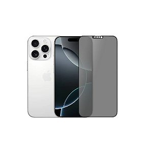 Pelicula 3D Vidro Privacidade Para iPhone 16 Pro