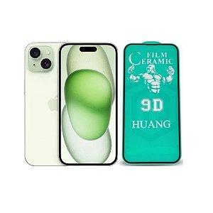 Película Cerâmica 3D Para iPhone 15