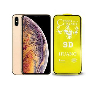 Película Cerâmica Fosca Para iPhone Xs Max